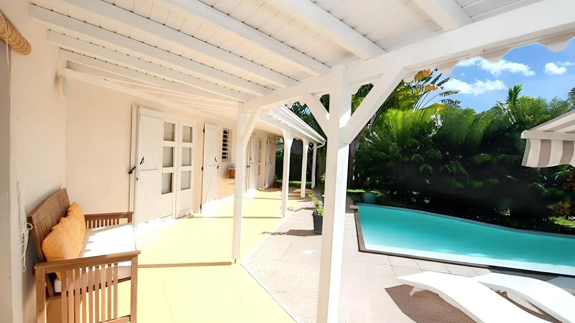 Villa Charmante A Saint Francois Avec Piscine Privee Ouverte En Continu 圣弗朗索瓦