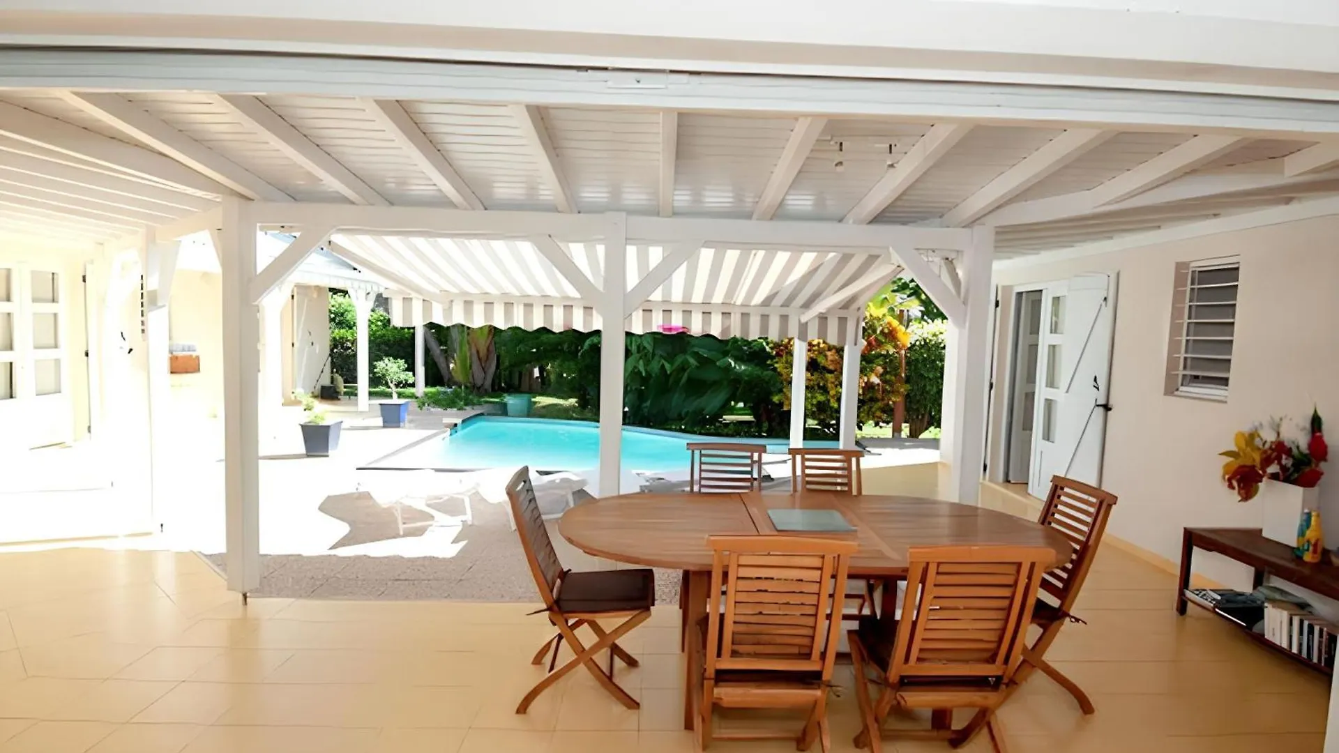Villa Charmante A Saint Francois Avec Piscine Privee Ouverte En Continu