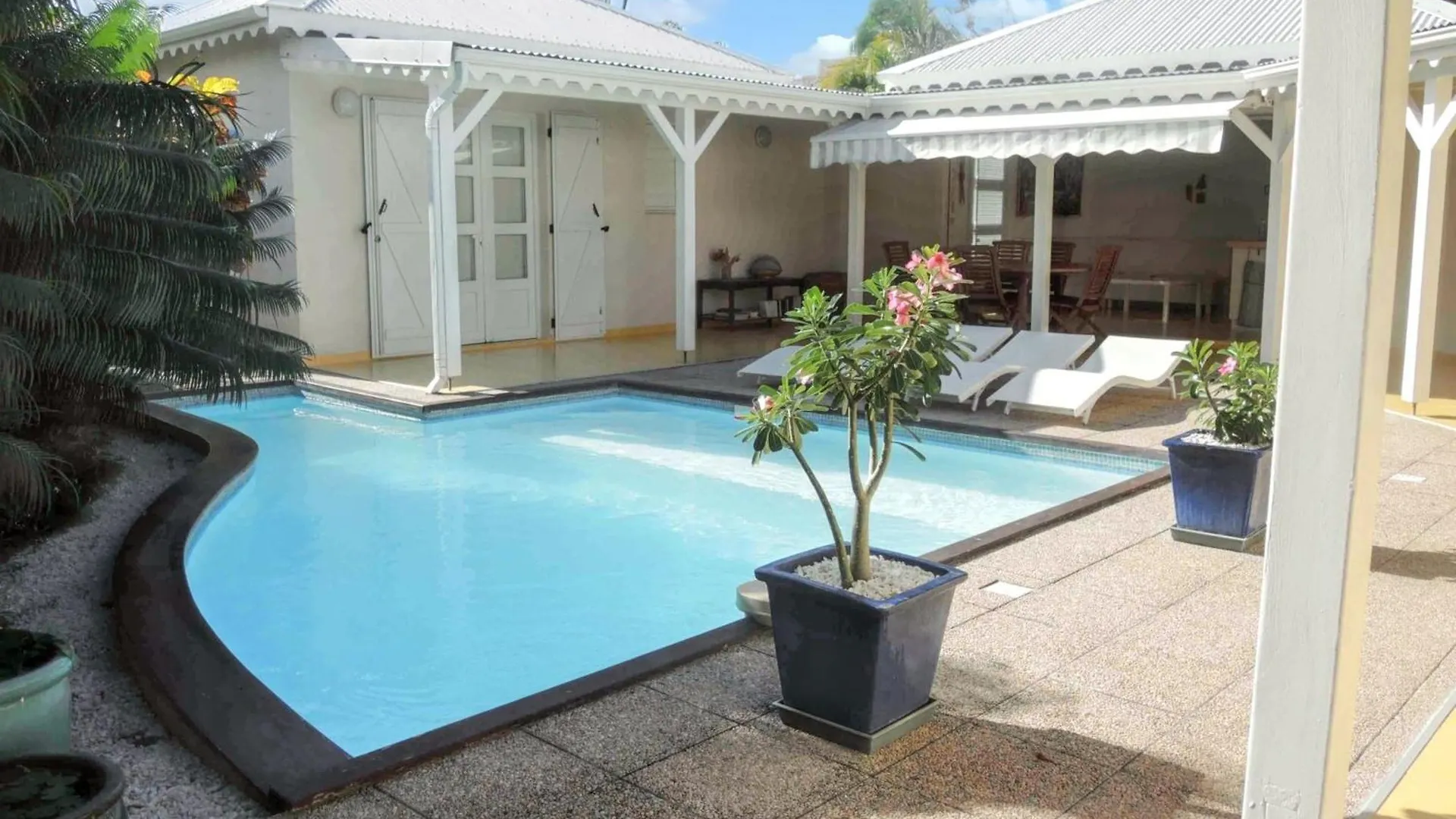 Villa Charmante A Saint Francois Avec Piscine Privee Ouverte En Continu